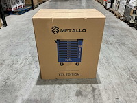 2025 metallo xxl edition meta-8hs8g-blue gereedschapswagen - afbeelding 16 van  20