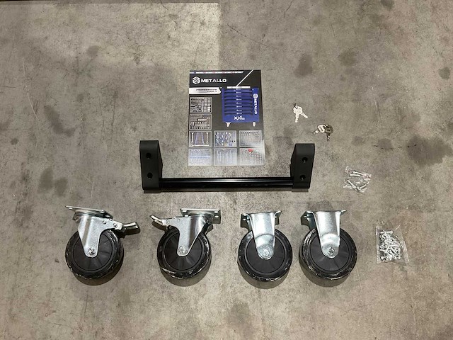 2025 metallo xxl edition meta-8hs8g-blue gereedschapswagen - afbeelding 13 van  24