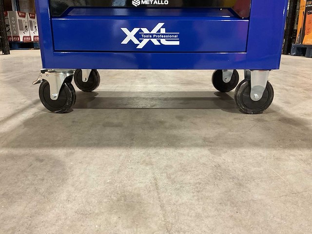 2025 metallo xxl edition meta-8hs8g-blue gereedschapswagen - afbeelding 12 van  25