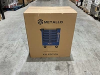 2025 metallo xxl edition meta-8hs8g-blue gereedschapswagen - afbeelding 17 van  25
