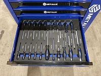 2025 metallo xxl edition meta-8hs8g-blue gereedschapswagen - afbeelding 7 van  25