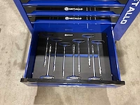 2025 metallo xxl edition meta-8hs8g-blue gereedschapswagen - afbeelding 10 van  25