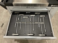 2025 metallo xxxl edition meta-10hs10g gereedschapswagen - afbeelding 5 van  26