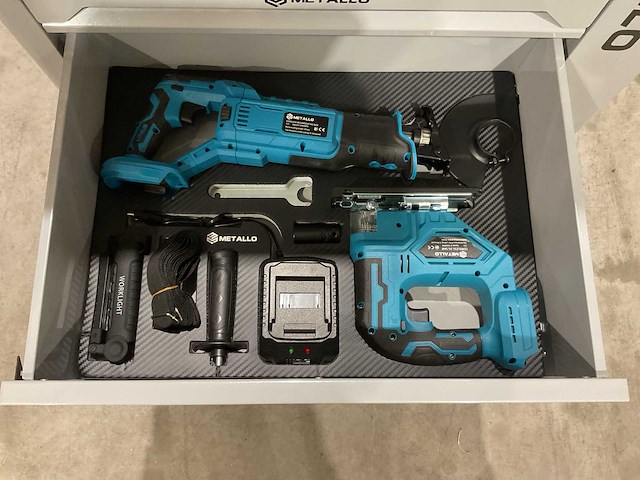 2025 metallo xxxl edition meta-10hs10g gereedschapswagen - afbeelding 12 van  24