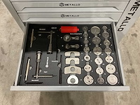 2025 metallo xxxl edition meta-10hs10g gereedschapswagen - afbeelding 4 van  7