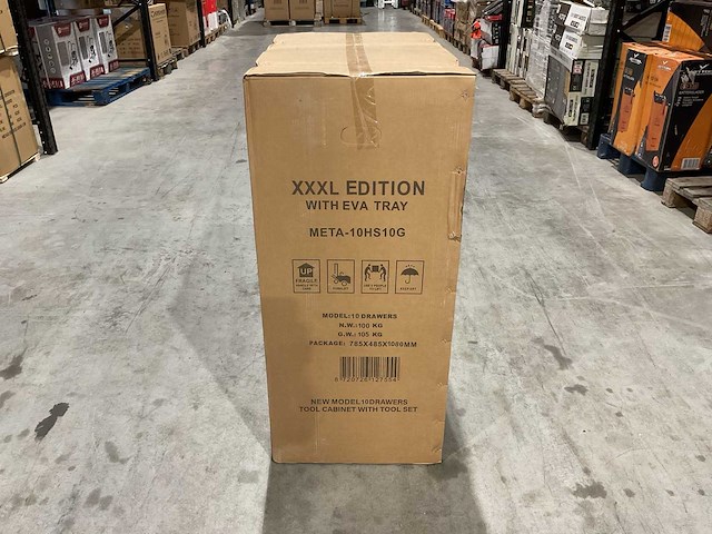 2025 metallo xxxl edition meta-10hs10g gereedschapswagen - afbeelding 11 van  18