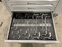 2025 metallo xxxl edition meta-10hs10g gereedschapswagen - afbeelding 7 van  26
