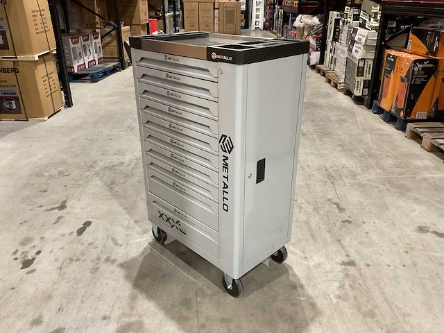2025 metallo xxxl edition meta-10hs10g gereedschapswagen - afbeelding 2 van  24