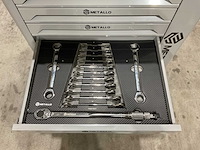 2025 metallo xxxl edition meta-10hs10g gereedschapswagen - afbeelding 6 van  24