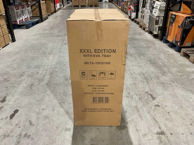 2025 metallo xxxl edition meta-10hs10g gereedschapswagen - afbeelding 15 van  23