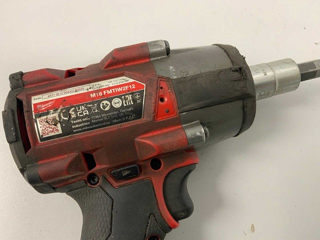 2025 milwaukee m18 fmtiw2f12 slagmoersleutel - afbeelding 6 van  6