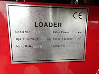 2025 miniloader 2500kg - afbeelding 2 van  52