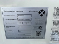2025 mitsubischi fdc200vsa-w luchtbehandelingsinstallatie - afbeelding 12 van  12