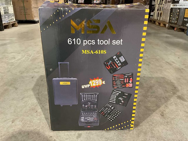 2025 msa msa-610s gereedschapskoffer - afbeelding 6 van  17