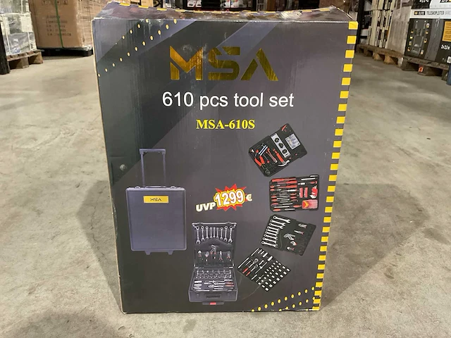 2025 msa msa-610s gereedschapskoffer - afbeelding 6 van  17