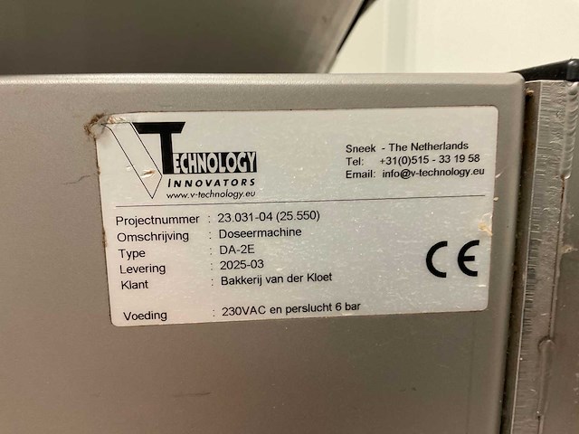2025 multi filler da-2e doseermachine - afbeelding 8 van  9