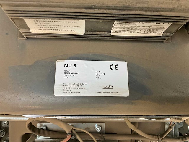 2025 numatic nu 5 veegmachine - afbeelding 6 van  15