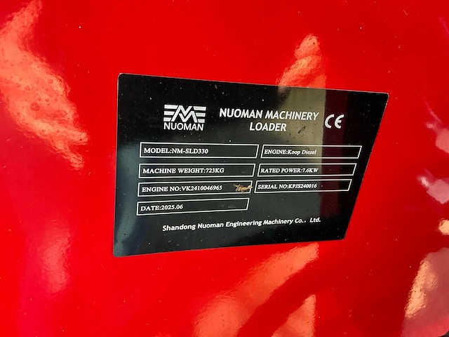 2025 nuoman nm-sld330 dumper - afbeelding 9 van  12