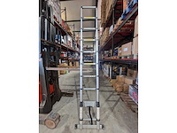 2025 nürnberg aluminium single side ladder 3,8 meter ladder en trap - afbeelding 2 van  2