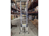 2025 nürnberg aluminium single side ladder 3,8 meter ladder en trap - afbeelding 2 van  16