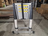 2025 nürnberg aluminium single side ladder 3,8 meter ladder en trap - afbeelding 1 van  1