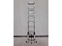 2025 nürnberg aluminium single side ladder 3,8 meter ladder en trap - afbeelding 12 van  15