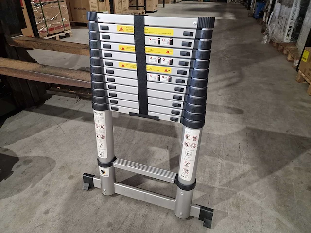 2025 nürnberg aluminium single side ladder 3,8 meter ladder en trap - afbeelding 11 van  17