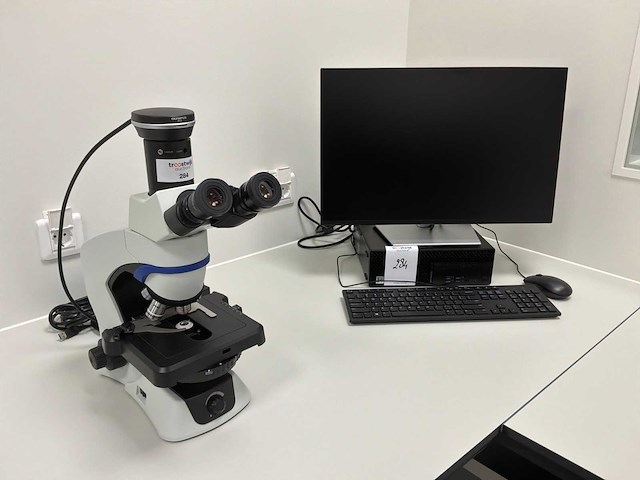 2025 olympus cx43 biologische microscoop - afbeelding 1 van  5