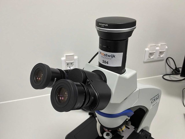 2025 olympus cx43 biologische microscoop - afbeelding 3 van  5
