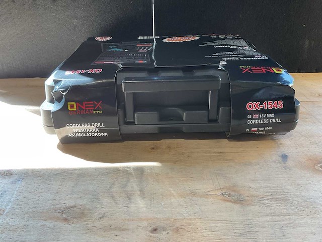 2025 onex german style ox-1545 accu schroefmachine - afbeelding 2 van  4