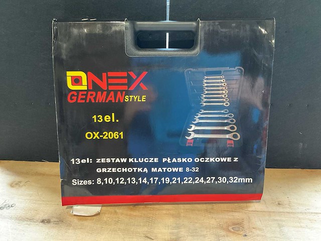 2025 onex german style ox-2061 steek- en ringsleutel - afbeelding 4 van  4