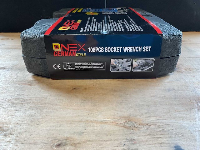 2025 onex german style ox-250 108 delig doppenset - afbeelding 4 van  5