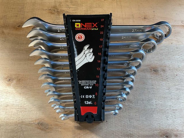 2025 onex german style ox-3239 steek- en ringsleutel - afbeelding 1 van  1