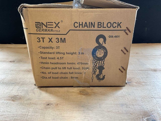 2025 onex german style ox-461 kettinglier - afbeelding 4 van  4