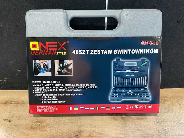 2025 onex german style ox-611 matrijzenset - afbeelding 1 van  4