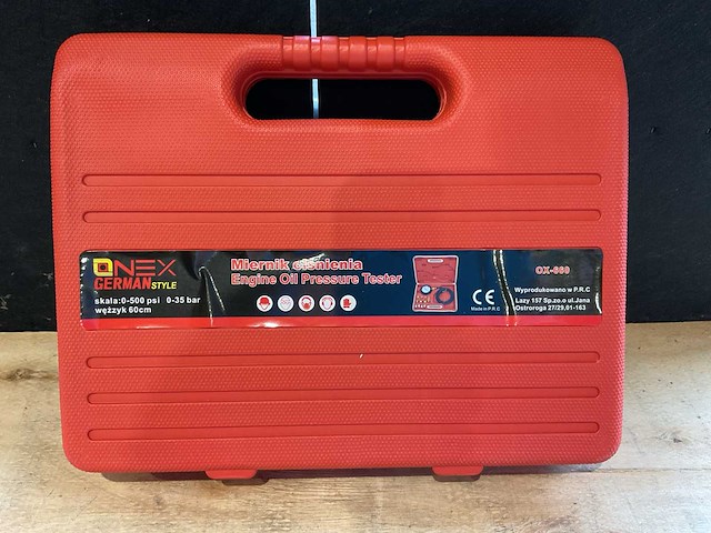 2025 onex german style ox-660 motoroliedruktester - afbeelding 1 van  9
