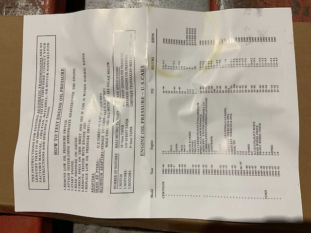 2025 onex german style ox-660 motoroliedruktester - afbeelding 5 van  9