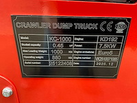 2025 panther kc-1000 dumper - afbeelding 8 van  11