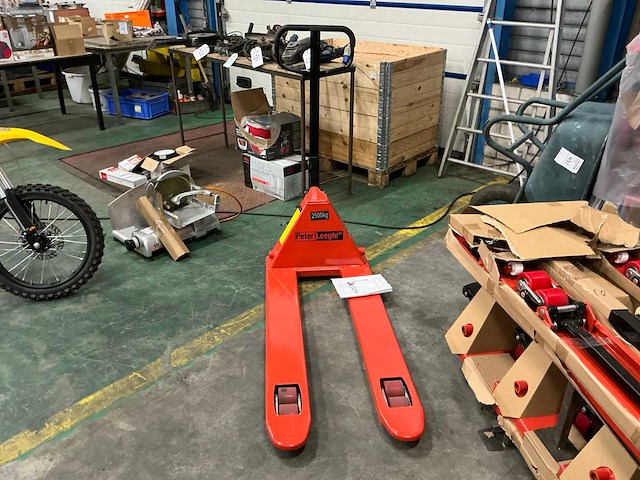 2025 peter van der leegte a. series hand hydraulische palletwagen - afbeelding 5 van  11