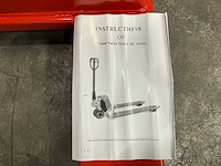 2025 peter van der leegte a. series hand hydraulische palletwagen - afbeelding 8 van  8