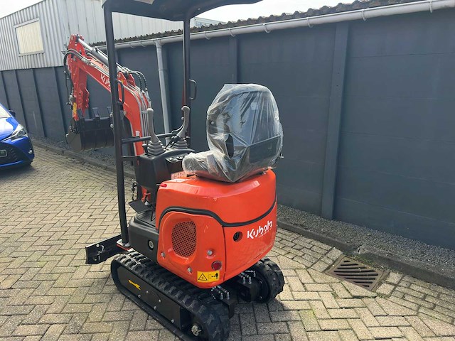 2025 powered-by-kubota u105 mini rups graafmachine - afbeelding 18 van  24