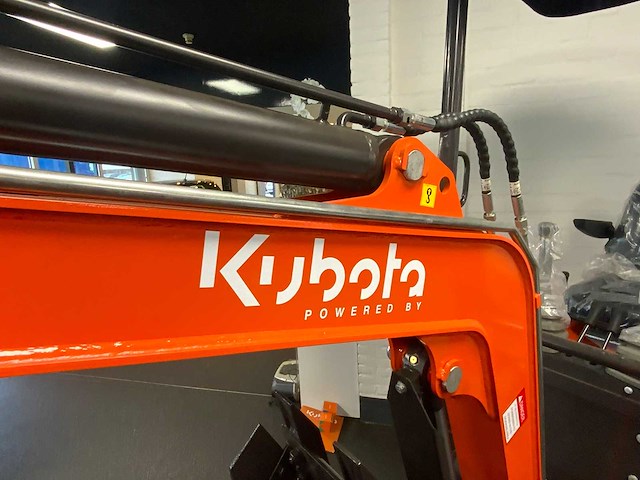 2025 powered-by-kubota u105 mini rups graafmachine - afbeelding 24 van  24