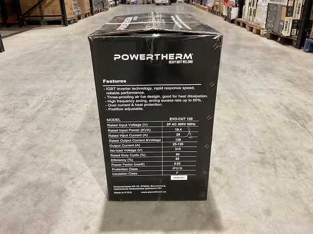 2025 powertherm evo-cut 120 plasma snijmachine - afbeelding 7 van  11