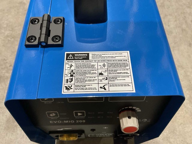 2025 powertherm evo-mig 200 draad lasmachine - afbeelding 8 van  54