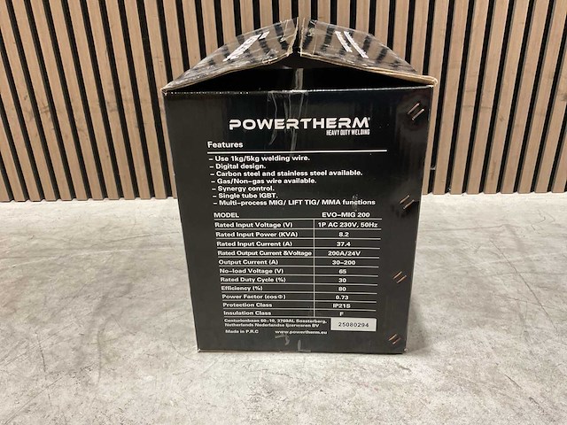 2025 powertherm evo-mig 200 draad lasmachine - afbeelding 14 van  54