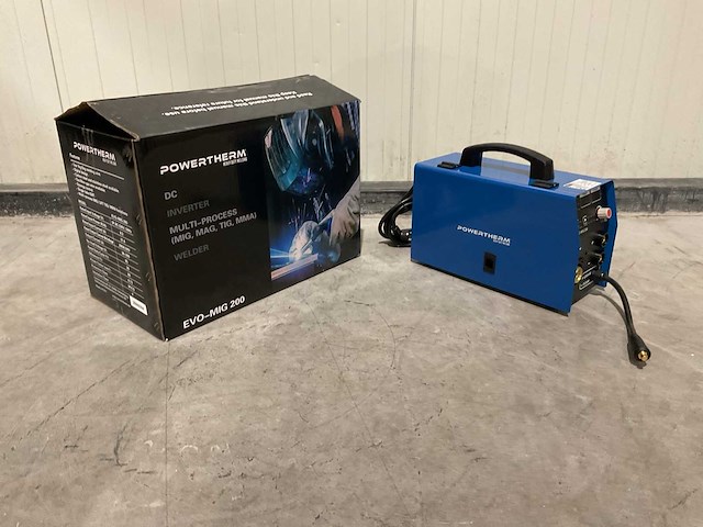 2025 powertherm evo-mig 200 draad lasmachine - afbeelding 33 van  54