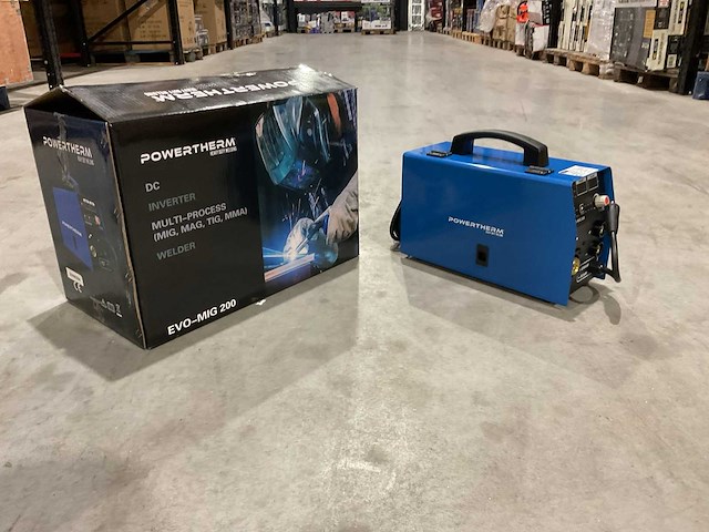 2025 powertherm evo-mig 200 draad lasmachine - afbeelding 3 van  8