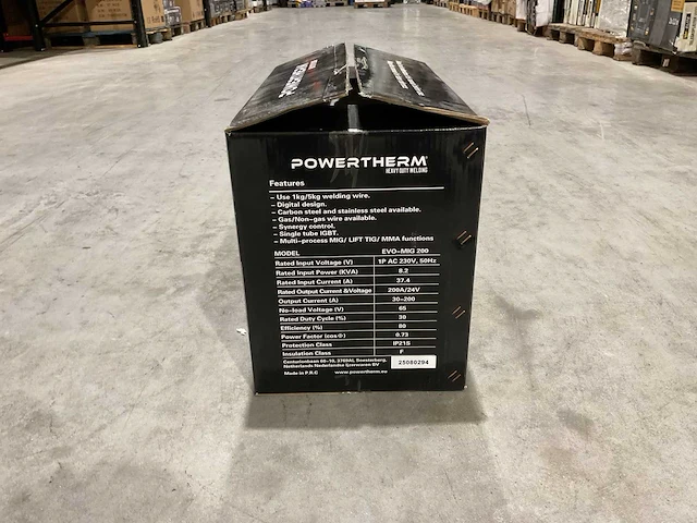 2025 powertherm evo-mig 200 draad lasmachine - afbeelding 11 van  18