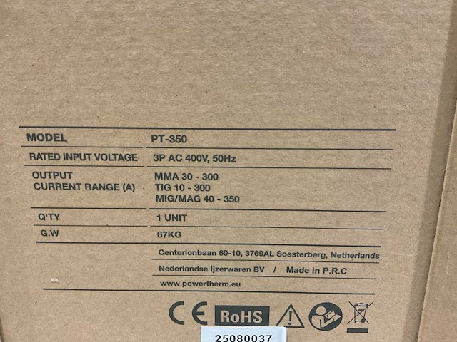 2025 powertherm pt-350 draad lasmachine - afbeelding 18 van  60