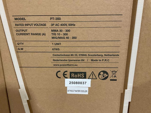 2025 powertherm pt-350 draad lasmachine - afbeelding 7 van  19